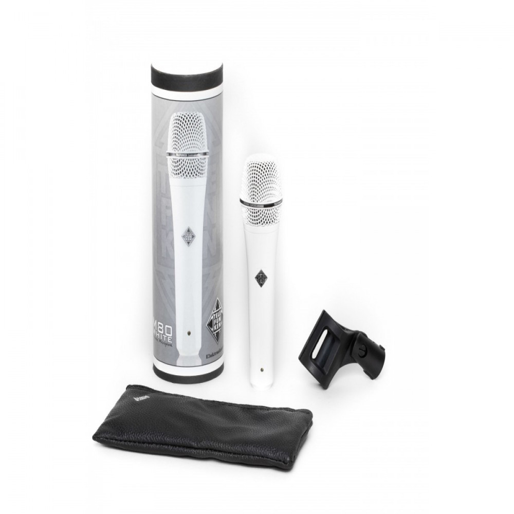 Telefunken M 80 White Supercardioid Dynamic Microphone
