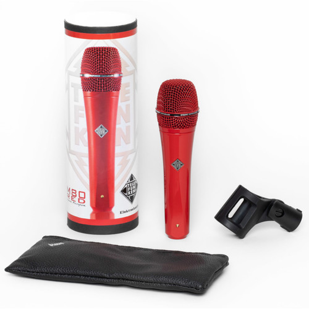 Telefunken M 80 Red Supercardioid Dynamic Microphone