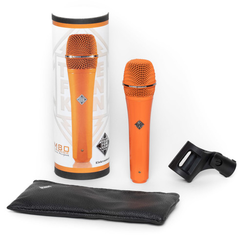 Telefunken M 80 Orange Supercardioid Dynamic Microphone