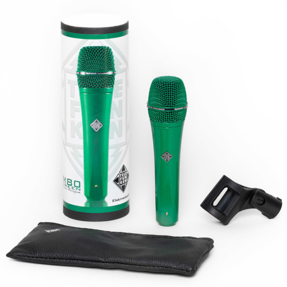 Telefunken M 80 Green Supercardioid Dynamic Microphone