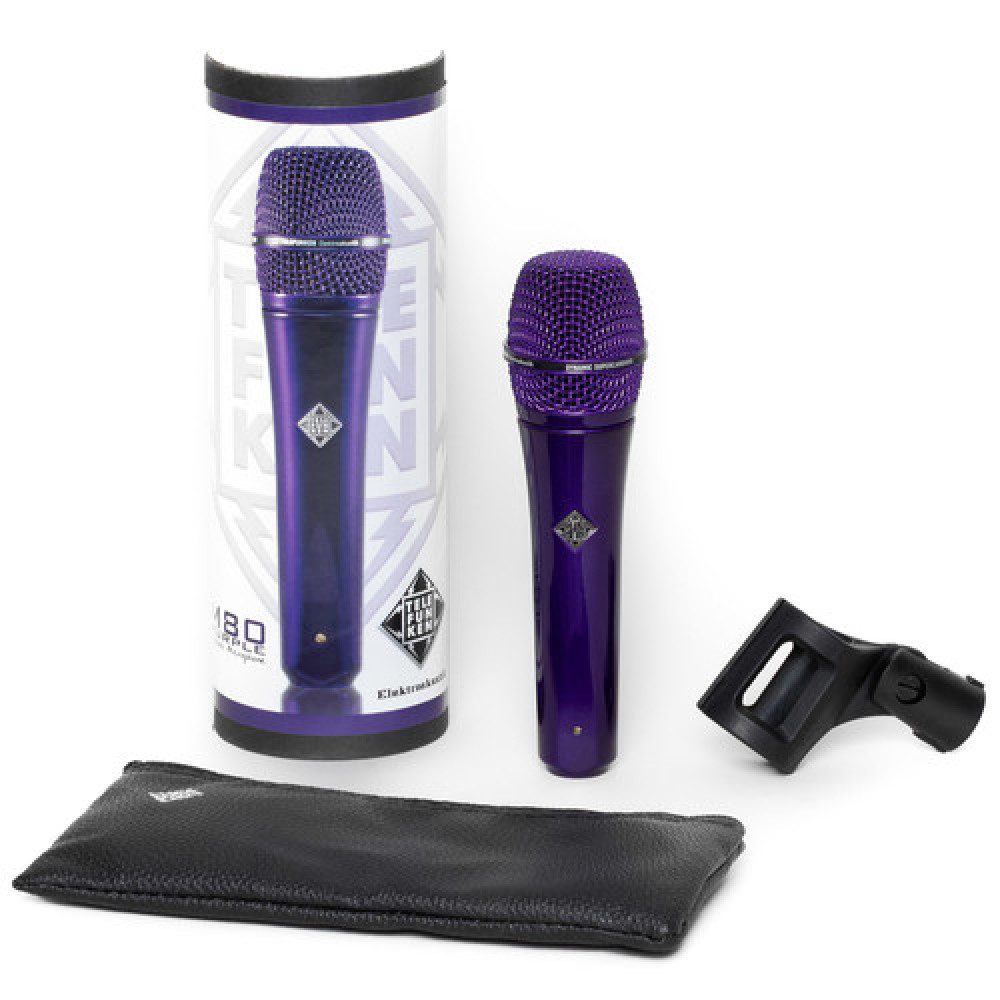 Telefunken M 80 Purple Supercardioid Dynamic Microphone