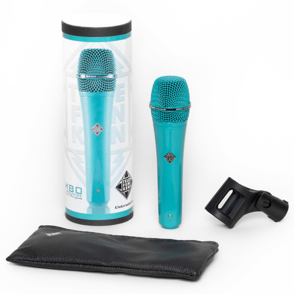 Telefunken M 80 Torquoise Supercardioid Dynamic Microphone