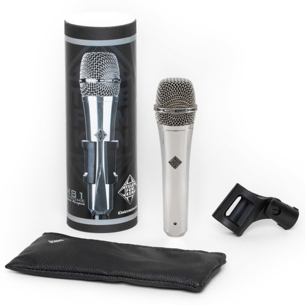 Telefunken M 81 CHROME Supercardioid Dynamic Microphone