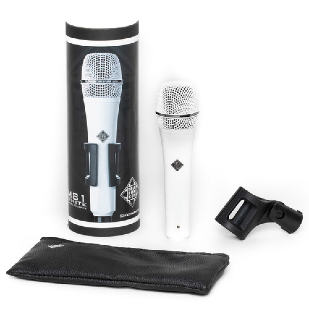 Telefunken M 81 White Supercardioid Dynamic Microphone