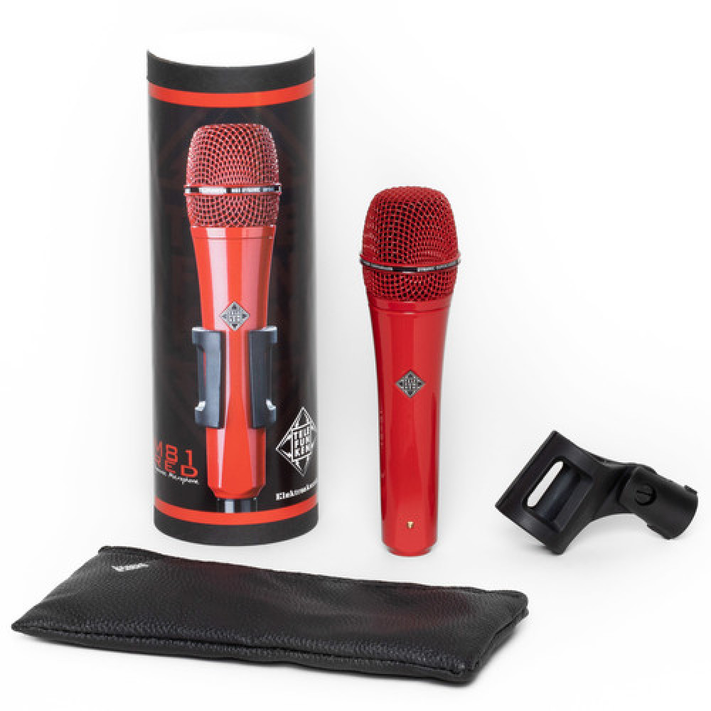 Telefunken M 81 Red Supercardioid Dynamic Microphone