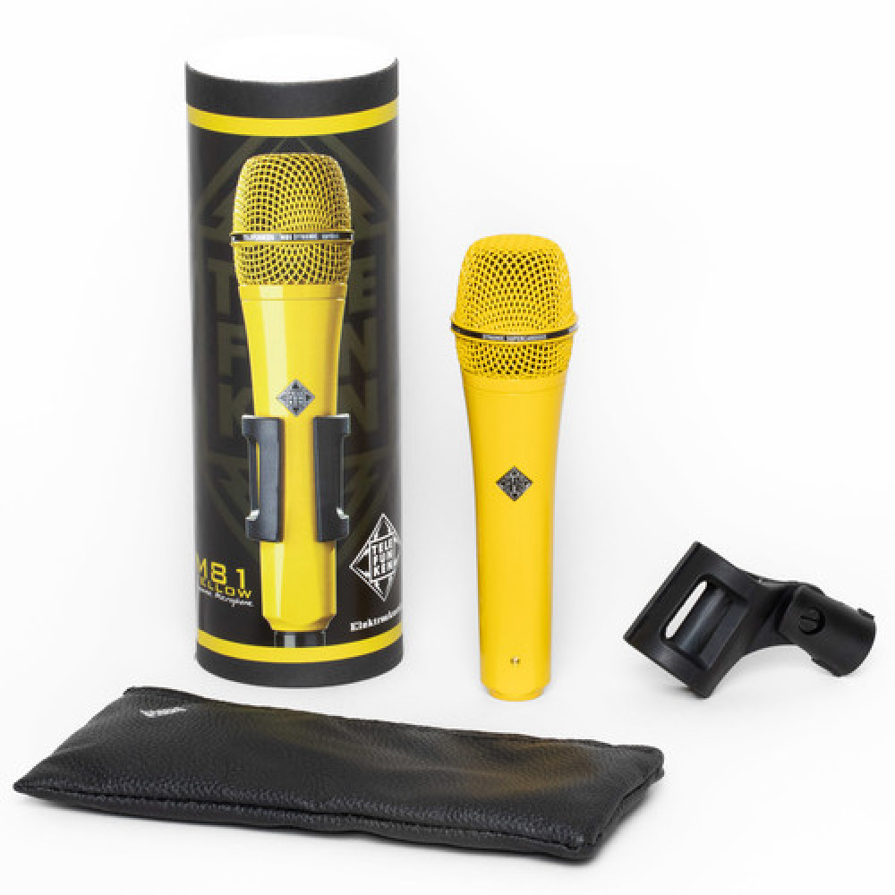 Telefunken M 81 Yellow Supercardioid Dynamic Microphone