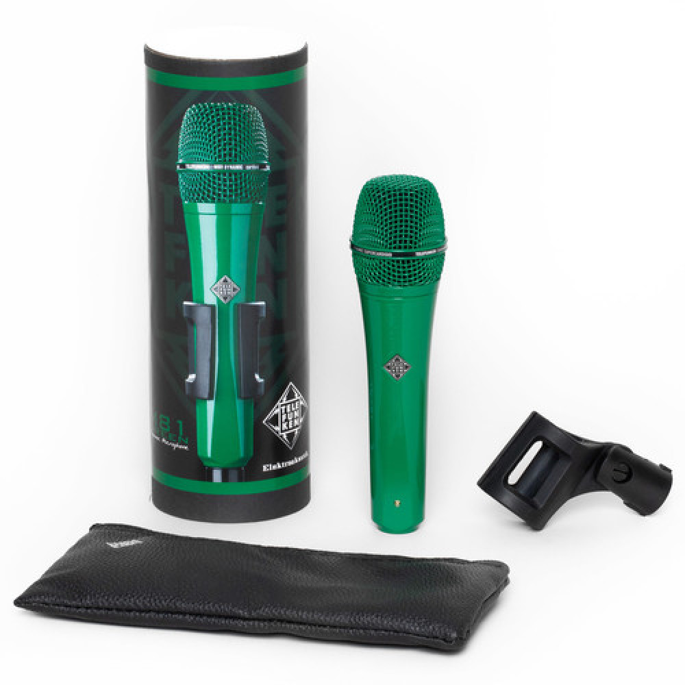 Telefunken M 81 Green Supercardioid Dynamic Microphone