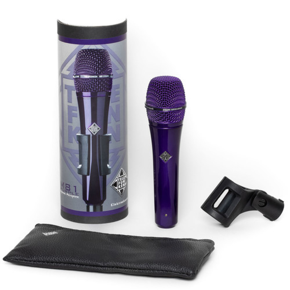 Telefunken M 81 Purple Supercardioid Dynamic Microphone