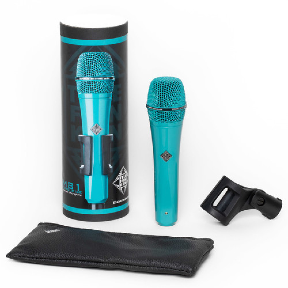 Telefunken M 81 Torquoise Supercardioid Dynamic Microphone