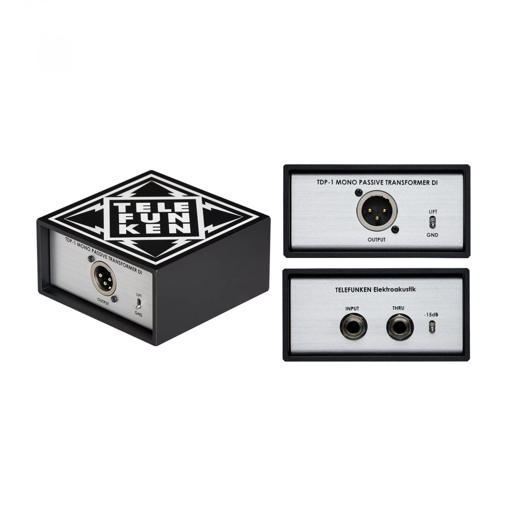 Telefunken TDP - 1 Mono Passive Direct Box
