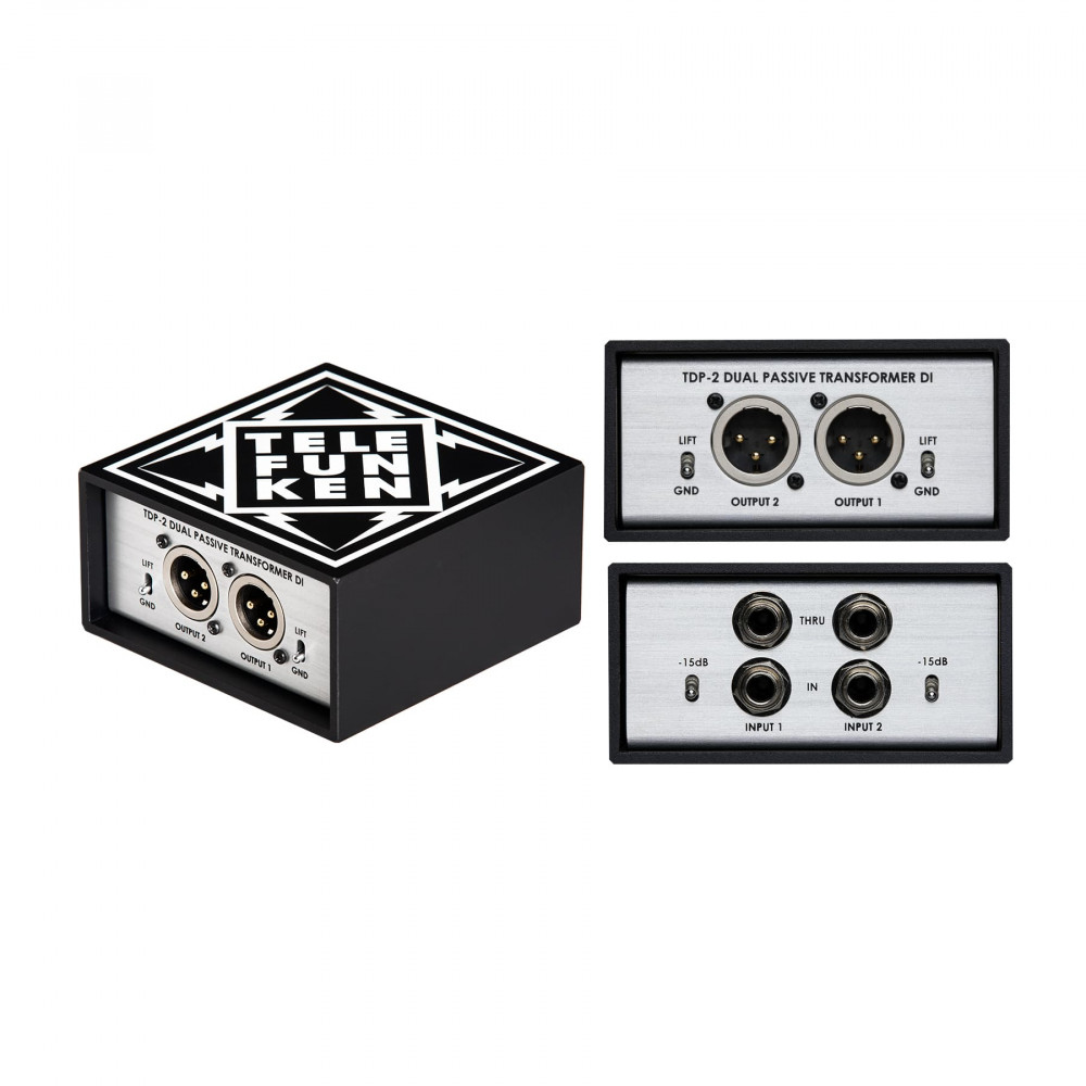 Telefunken TDP - 2 Dual Passive Direct Box