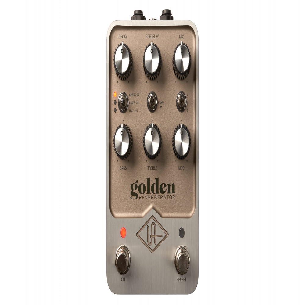Universal Audio GPM-GOLD Golden Reverberator Pedal