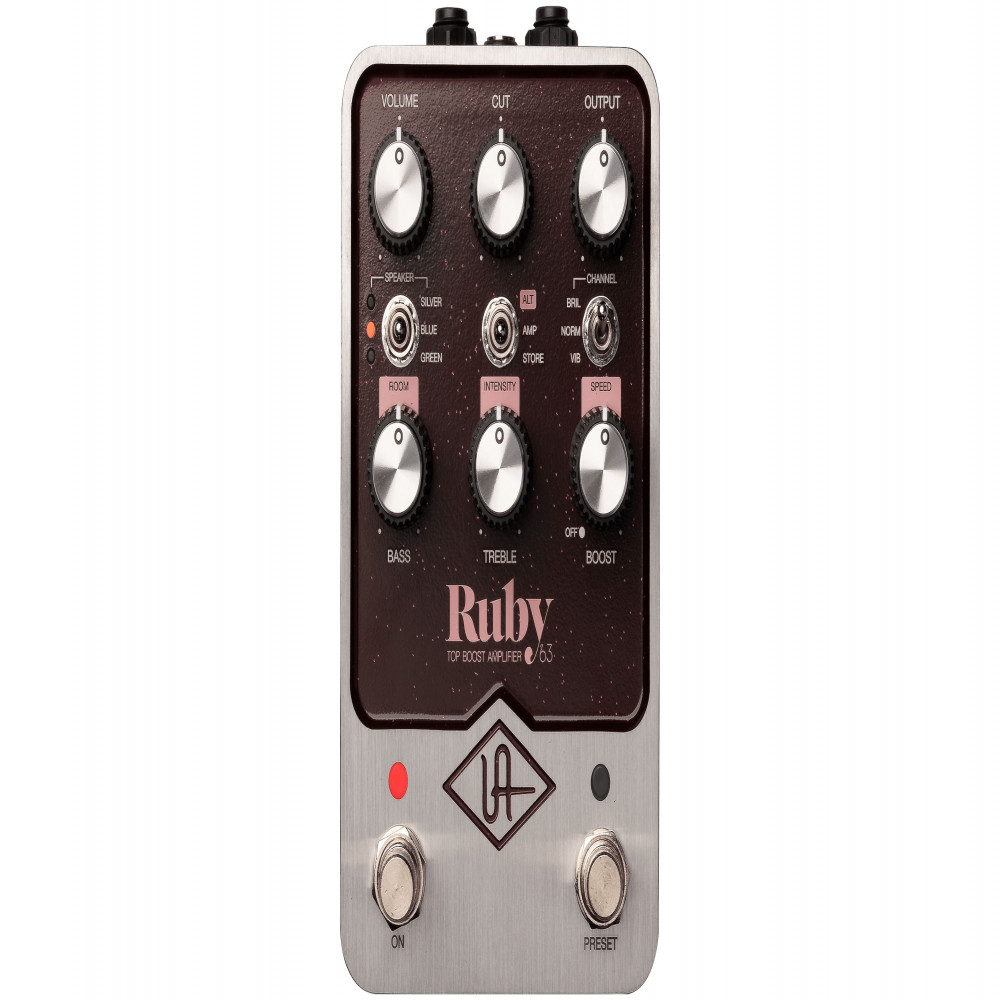 Universal Audio GPM-RUBY Ruby '63 Top Boost Amplifier Pedal