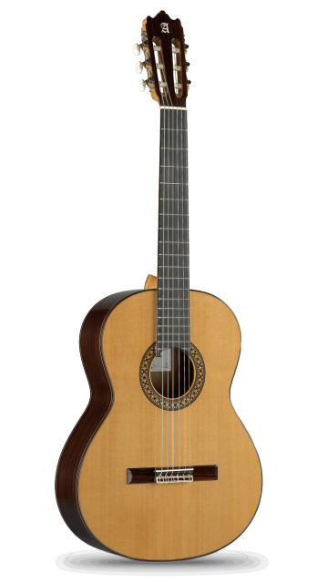 Alhambra 4P Mahogany Rosewood 6-string Nylon-string with Solid Cedar Top Natural Classical Guitar