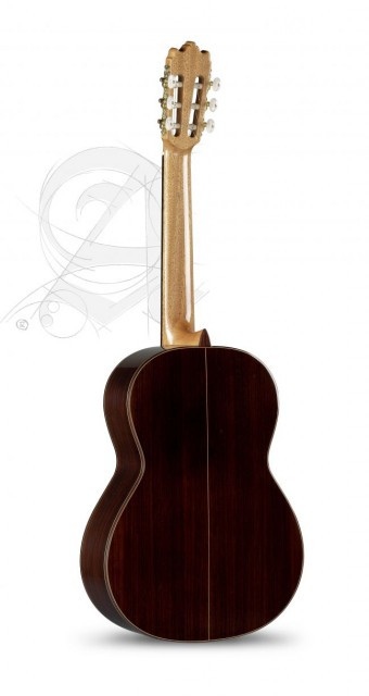Alhambra 4P Mahogany Rosewood 6-string Nylon-string with Solid Cedar Top Natural Classical Guitar