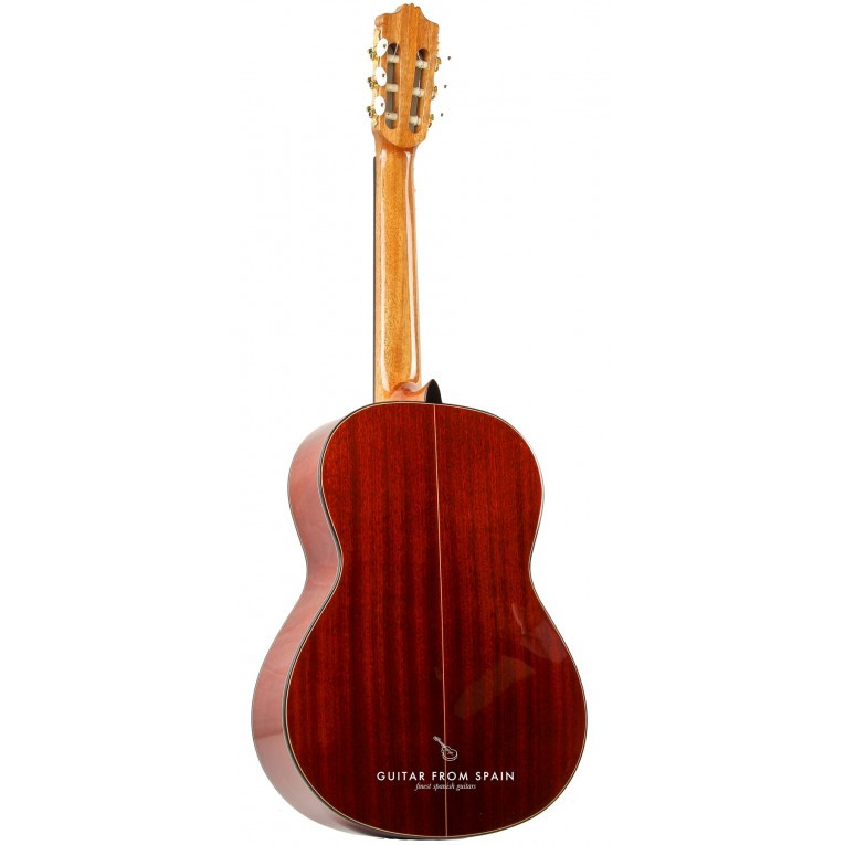 Alhambra 7C Mahogany Ebony 6-string Classical Guitar with Cedar Top Natural Classical Guitar