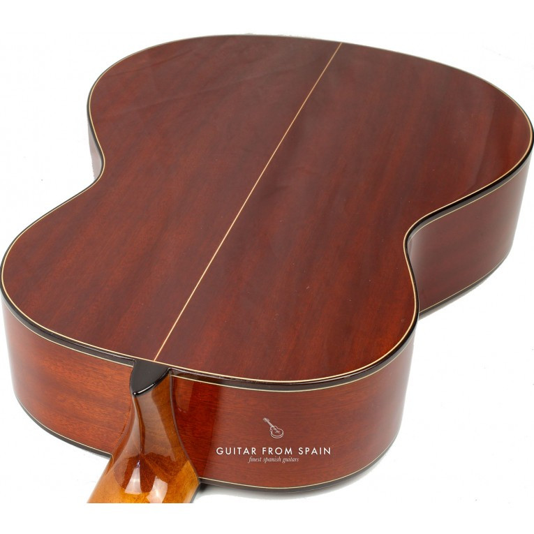 Alhambra 7C Mahogany Ebony 6-string Classical Guitar with Cedar Top Natural Classical Guitar