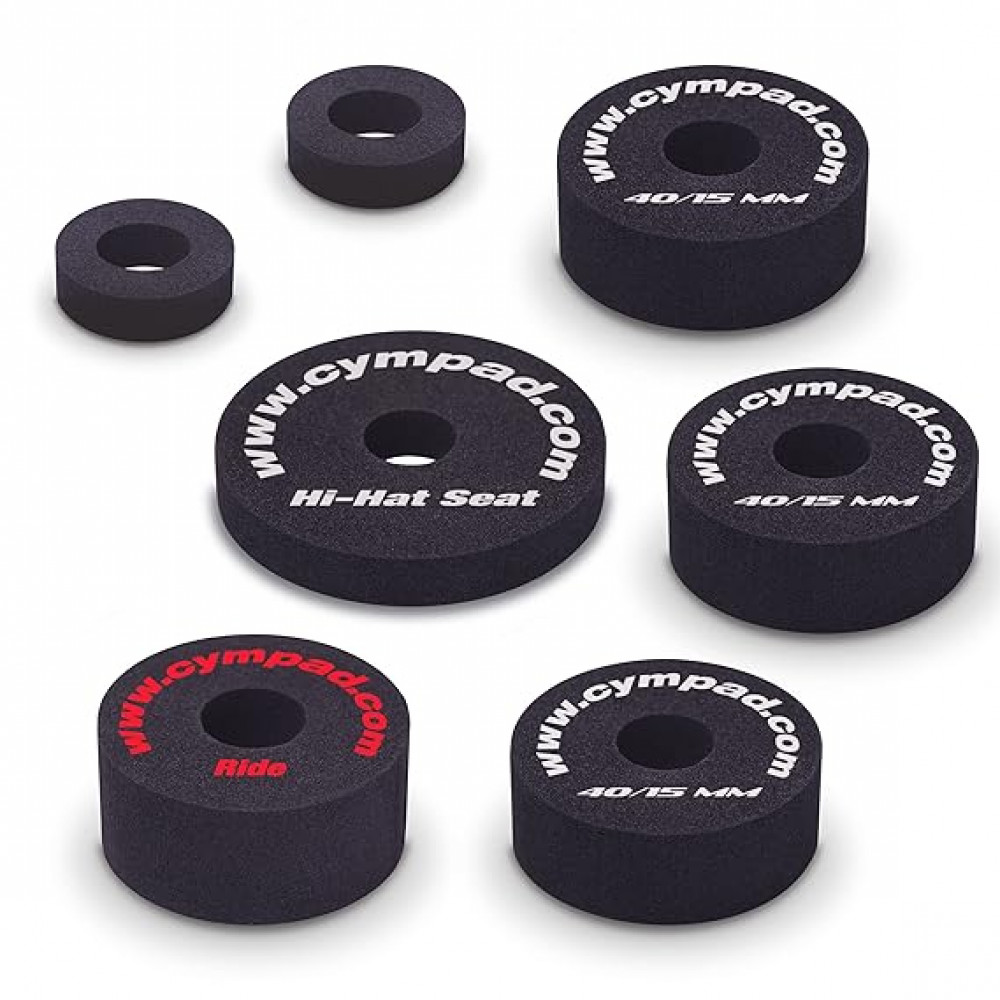 Cympad OSSP Optimizer Starter Pack (3x 40/15mm; 1x Hi-Hat; 1x Ride)