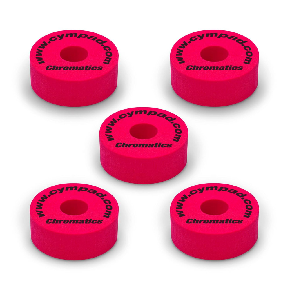 Cympad CS15/5-R 40/15mm Chromatics Cymbal Set Red (5-pieces)