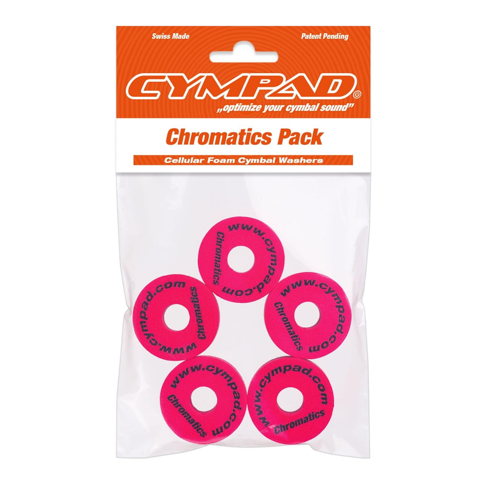 Cympad CS15/5-R 40/15mm Chromatics Cymbal Set Red (5-pieces)