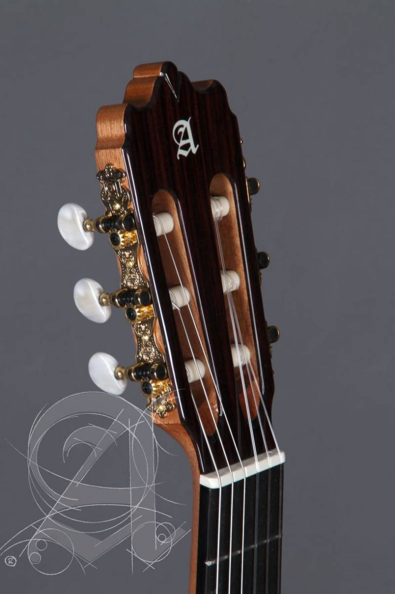 Alhambra 4F Mahogany Rosewood Nylon-String with Cedar Top Pure Flamenco