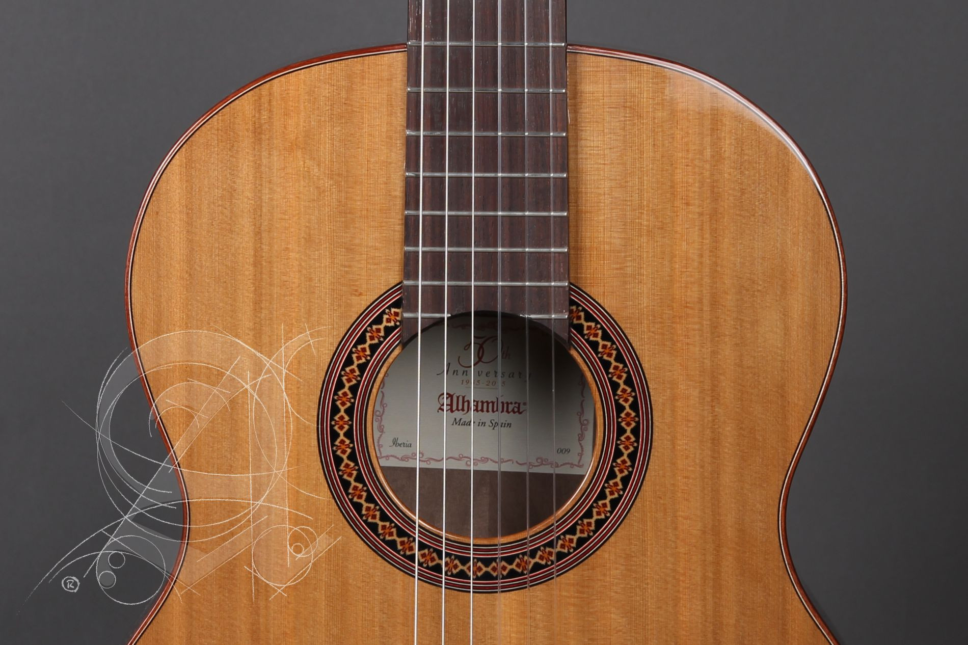 Alhambra Iberia Ziricote 50th Anniversary Classical Guitar
