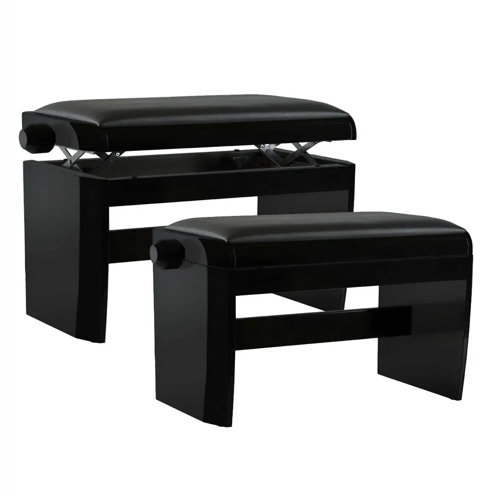 Dexibell DX BENCHBKM Adjust Wooden Banch Black Matt
