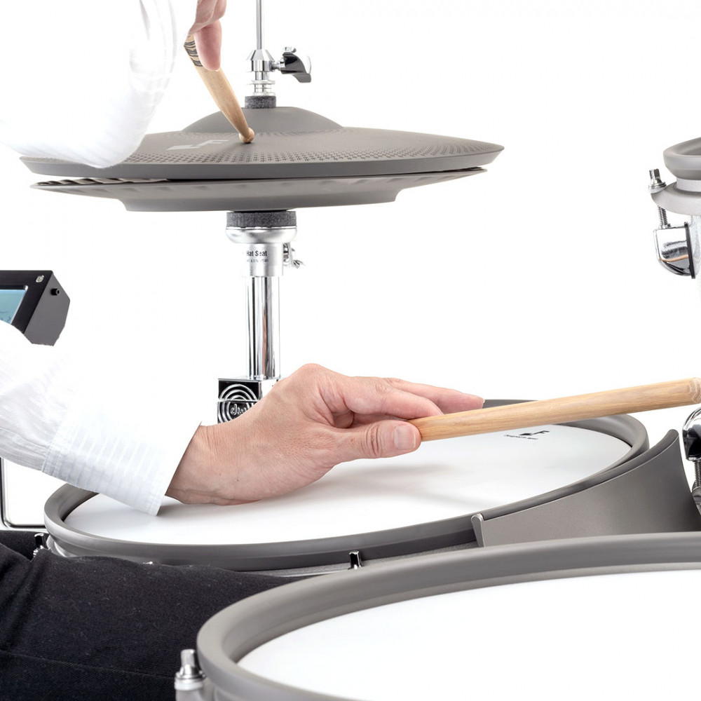 EFNOTE 7 EFD7-STDSET-WS Acoustic Designed Electronic Drum Set White Sparkle