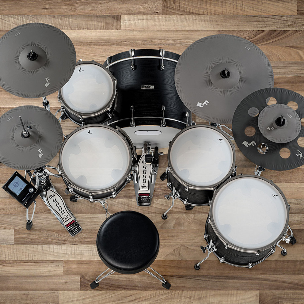 EFNOTE 7X EFD7X-STDSET-BO Electronic Drum Set Black Oak