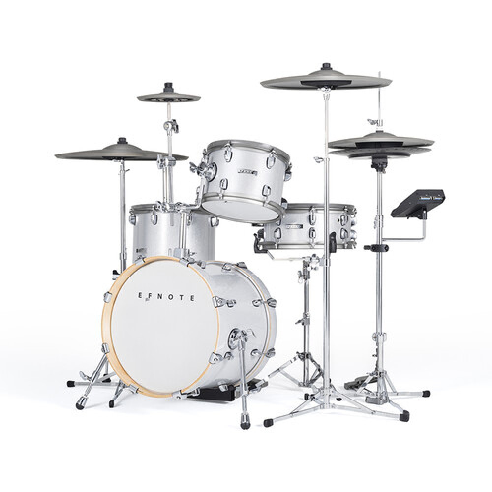 EF Note EFD5-BOX3 Electronic Drumset with KID D (1X Snare Stand, 2X Cymbal Stands)