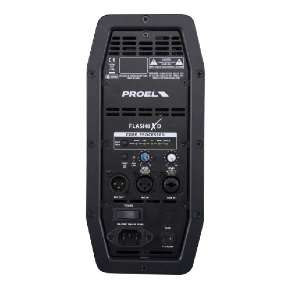 Proel FLASH 8XD 2Way Processed 8'' Loudspeaker System