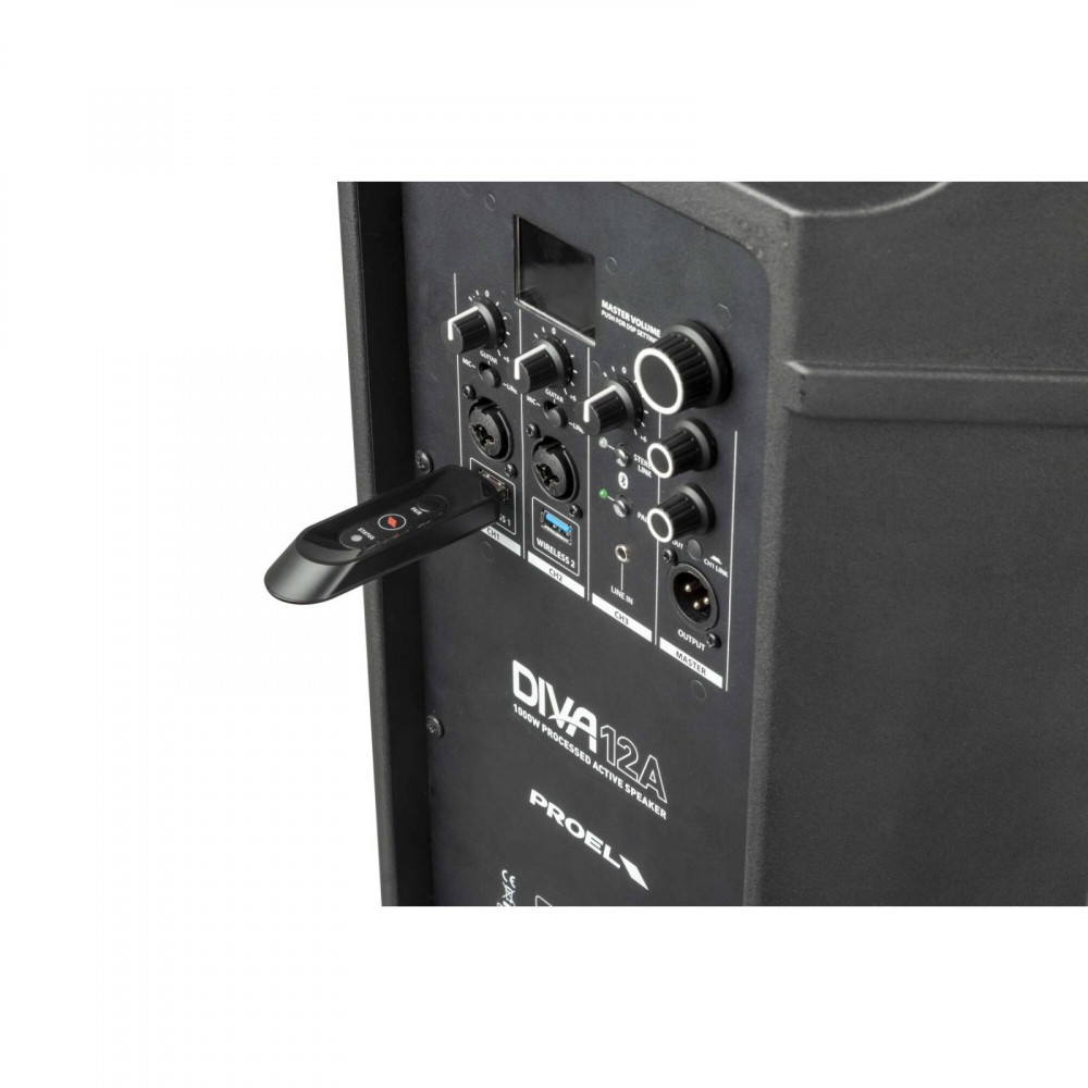 Proel DIVA12A 2-Way Active 12'' Processed Loudspeaker System