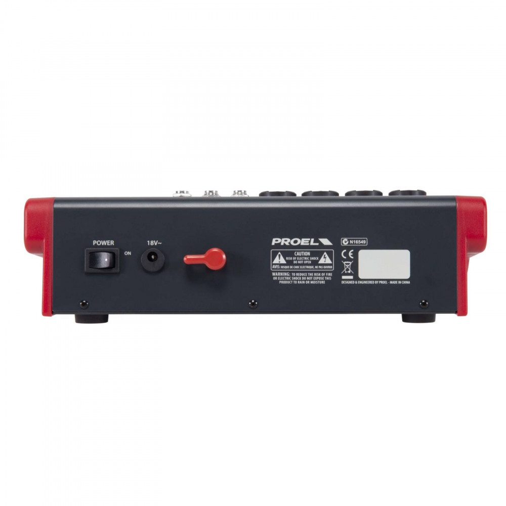 Proel MQ10FX MQ Series 10-Channel Compact Mixer with FX