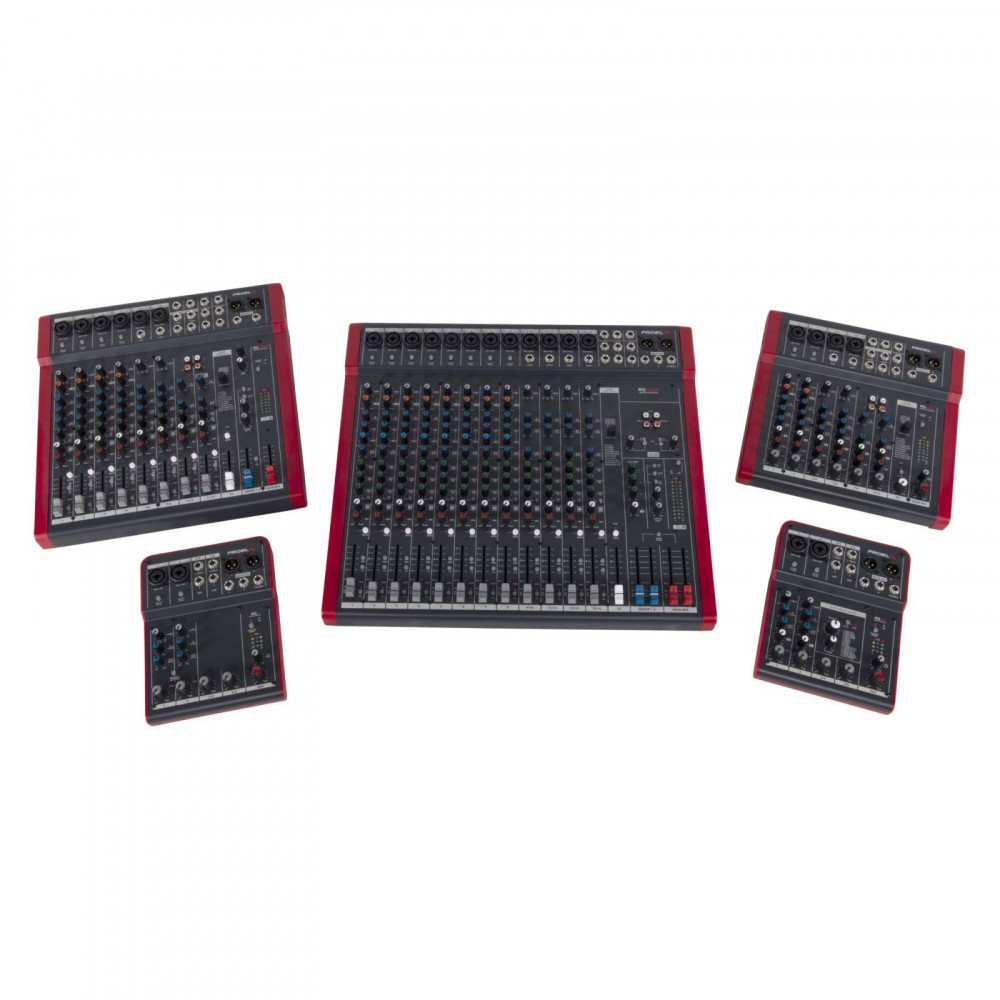 Proel MQ10FX MQ Series 10-Channel Compact Mixer with FX