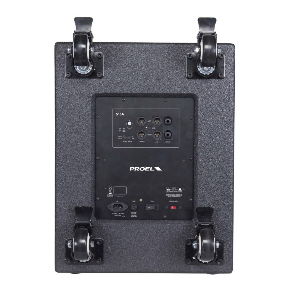 Proel S15A S-Series Active 15" Subwoofer