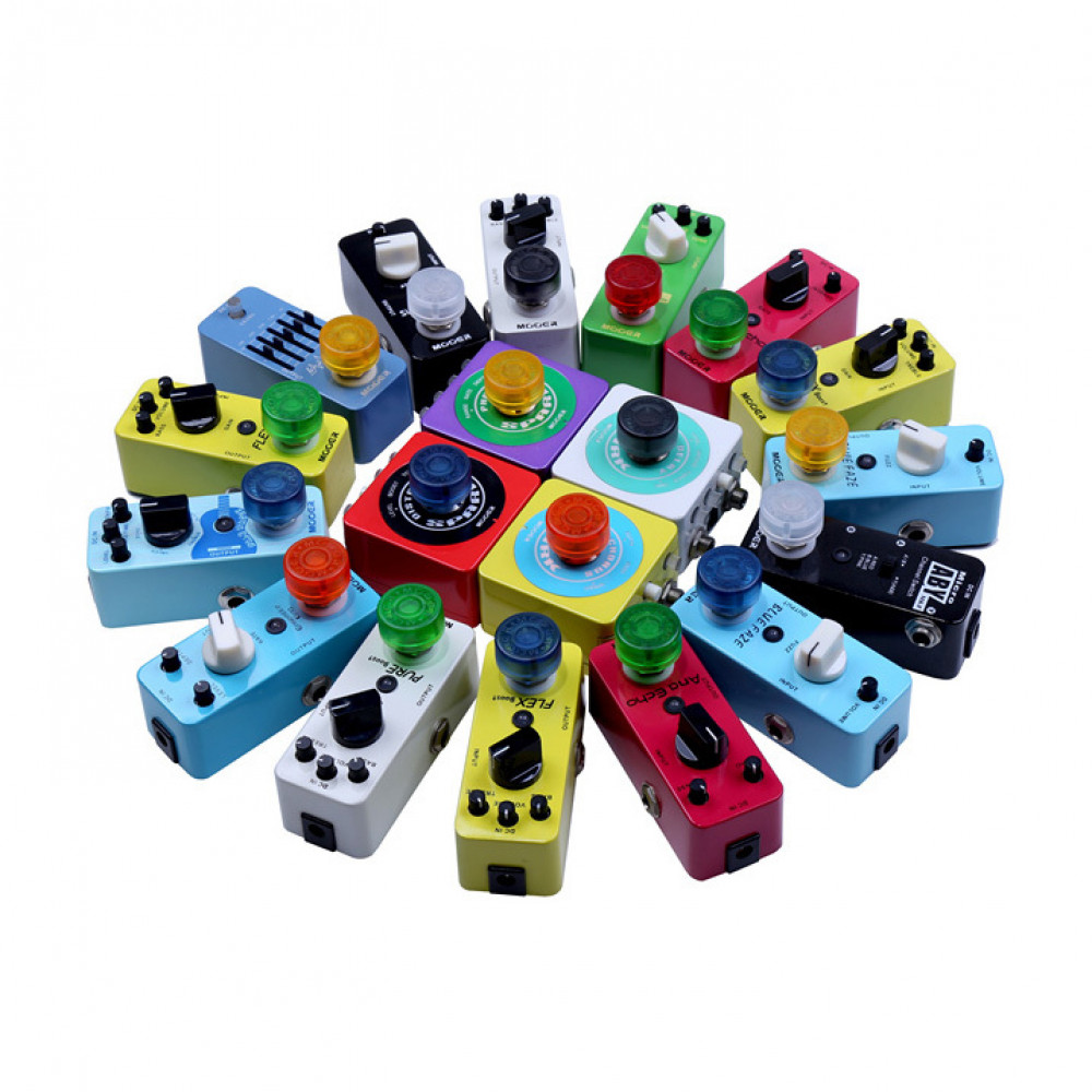 Mooer FT-PP 5pc Purple Footswitch Topper