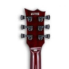 ESP EC100QM See Through Maple Rosewood Black Cherry Electric Guitar