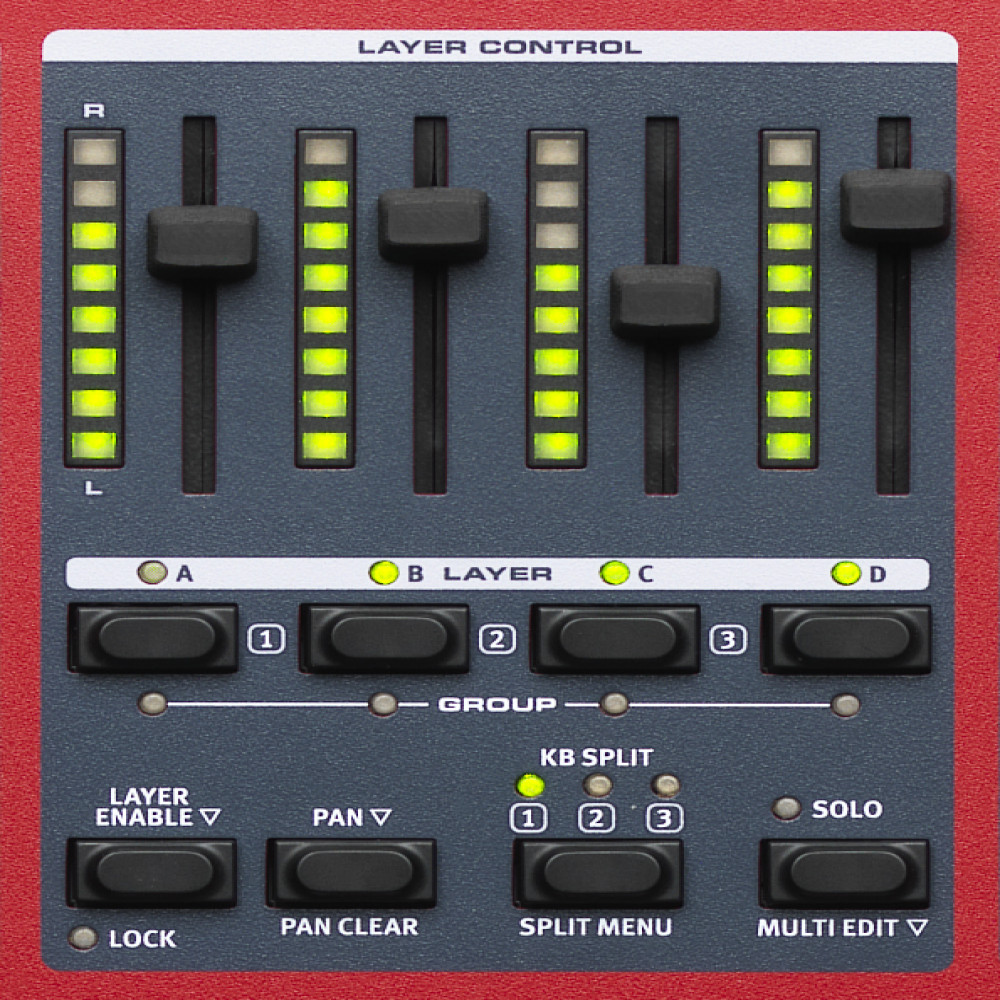 Nord Wave 2 61 Key Wavetable 4 Part Synthesizer with Aftertouch