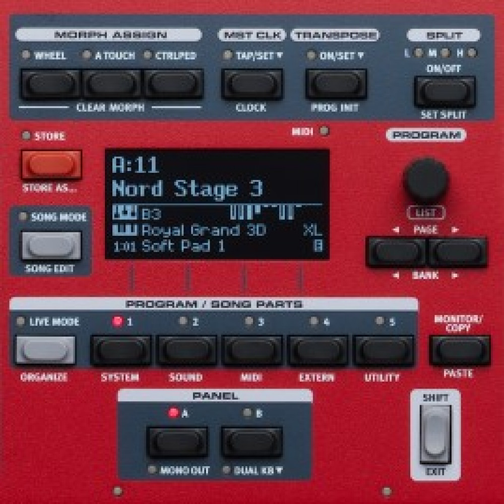 Nord Stage 3 Compact 73-Note Stage Digital Piano