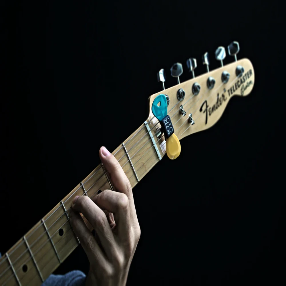 Rombo Picks Guitar Pick Holder Set 2