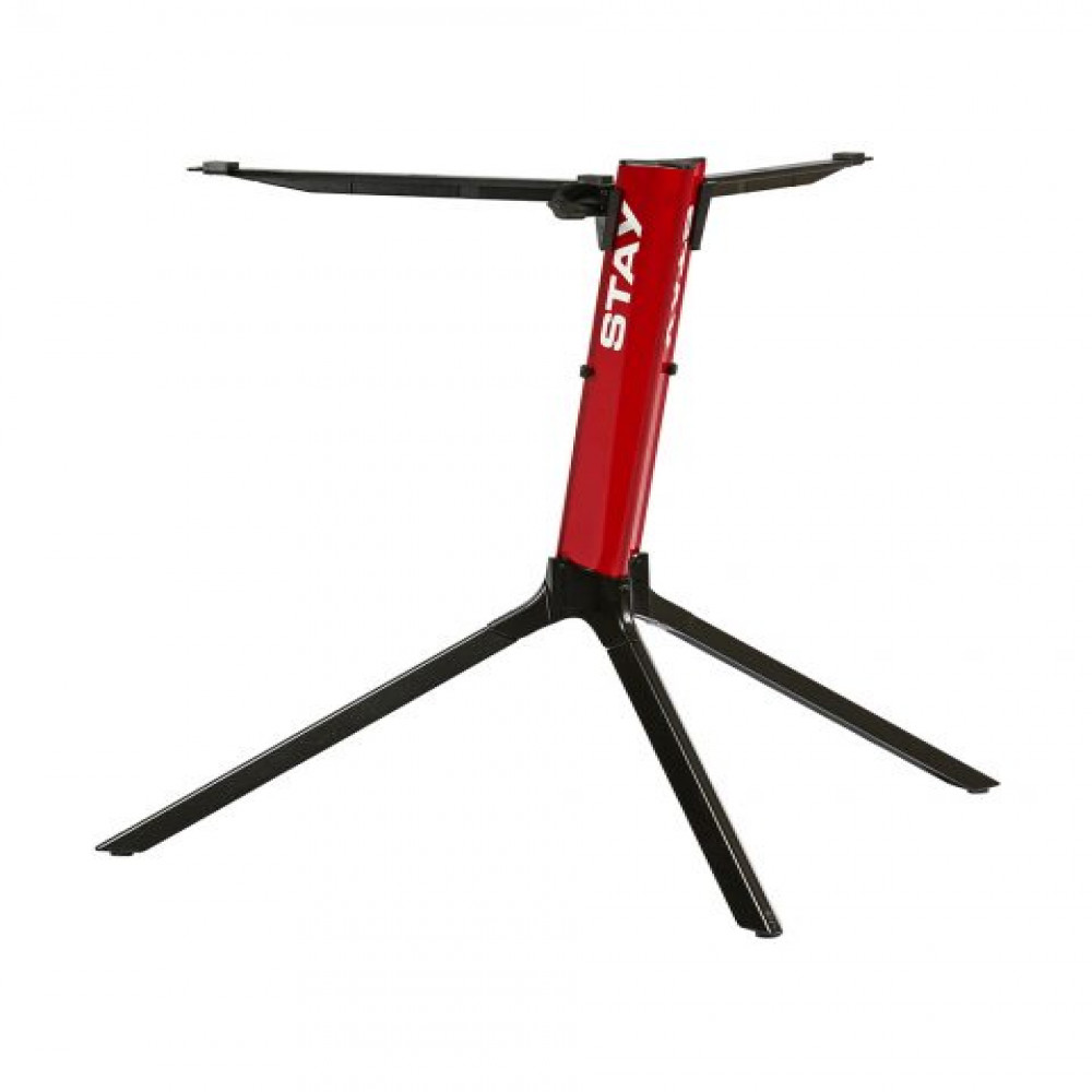 Stay Music Slim Compact Keyboard Stand Red