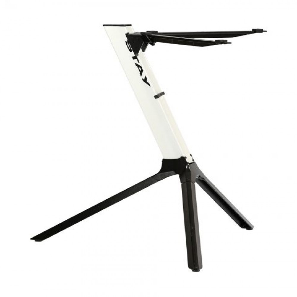 Stay Music Slim Compact Keyboard Stand White