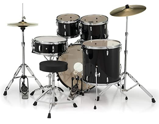 PEARL DRUM KIT ROADSHOW JET BLACK-RS525SC