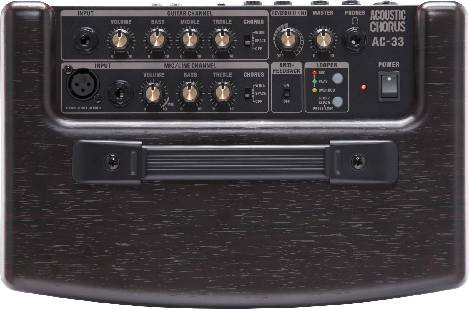 Roland AC-33-RW(M) Acoustic Chorus Guitar Amplifier