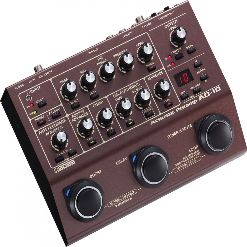 Roland AD-10 Acoustic Preamp Pedal