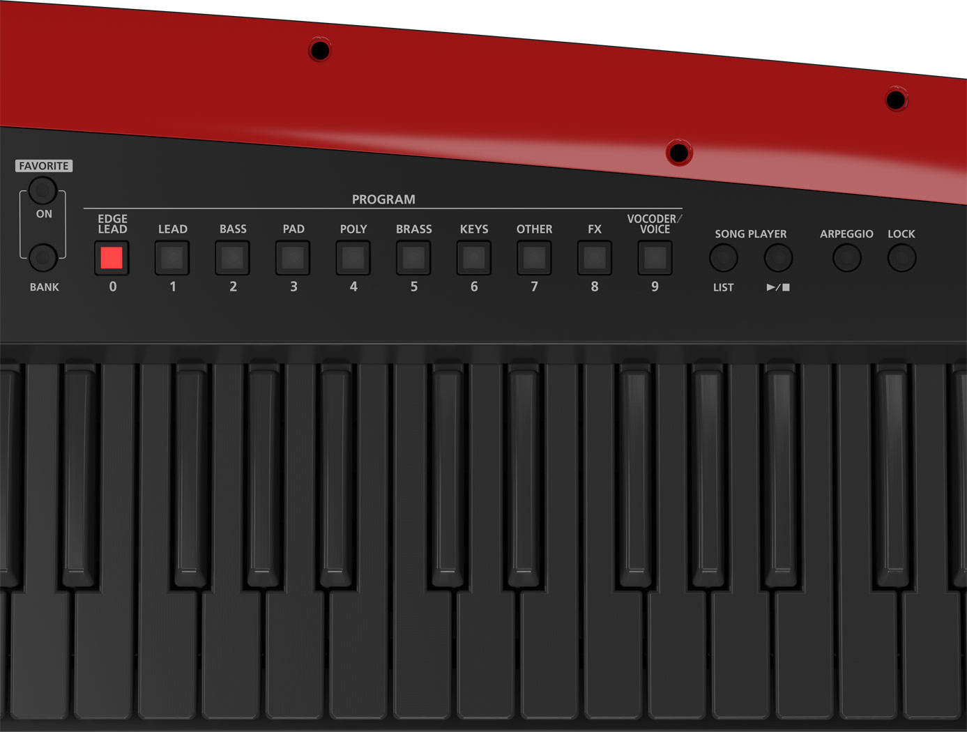 Roland AX-EDGE-B 49-Key Keytar Synthesizer
