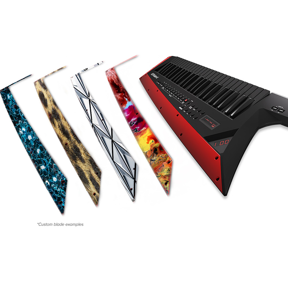Roland AX-EDGE-W 49-Key Keytar Synthesizer