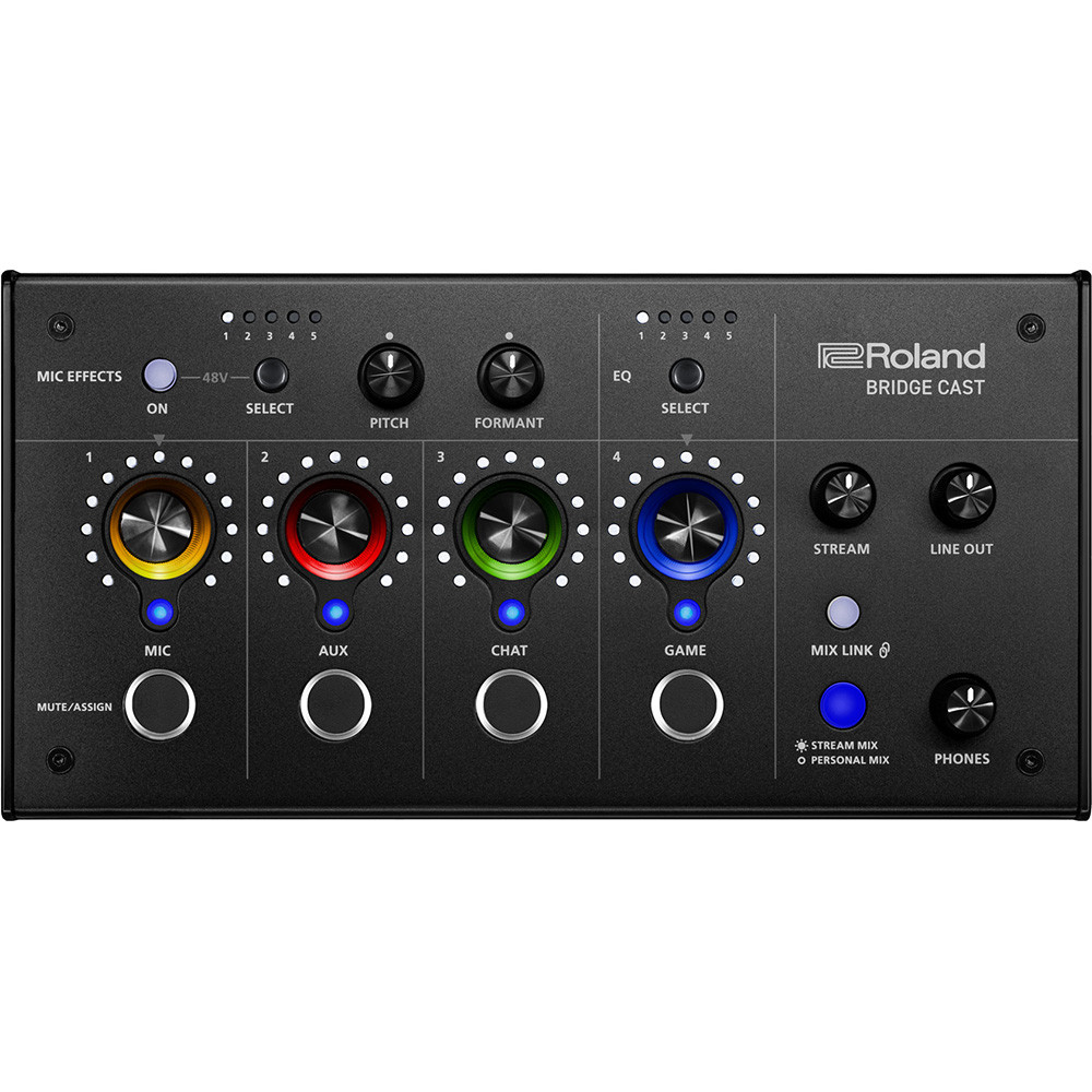 Roland BRIDGECAST Dual Bus Gaming Mixer