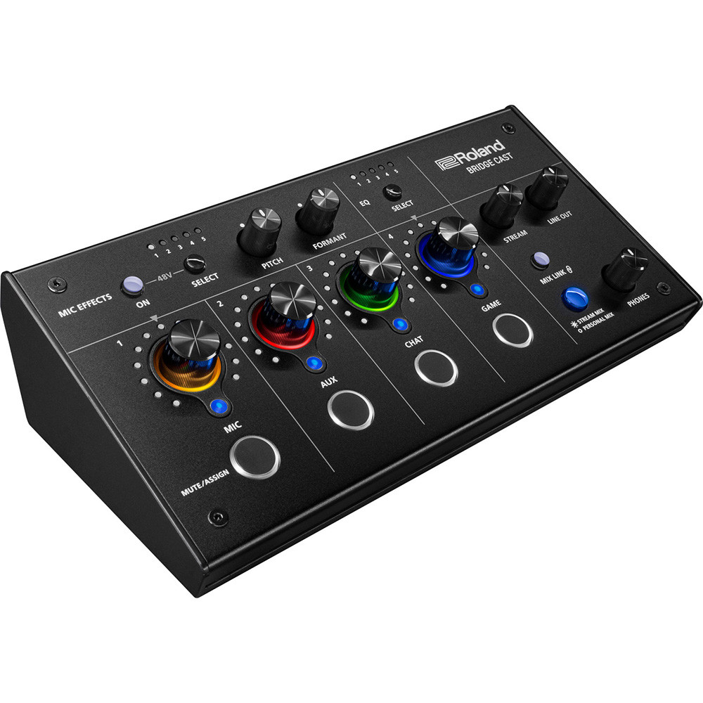 Roland BRIDGECAST Dual Bus Gaming Mixer