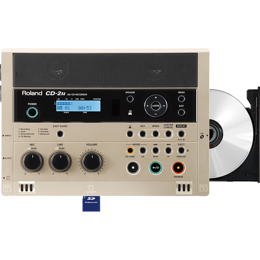 Roland CD-2U SD and CD Recorder